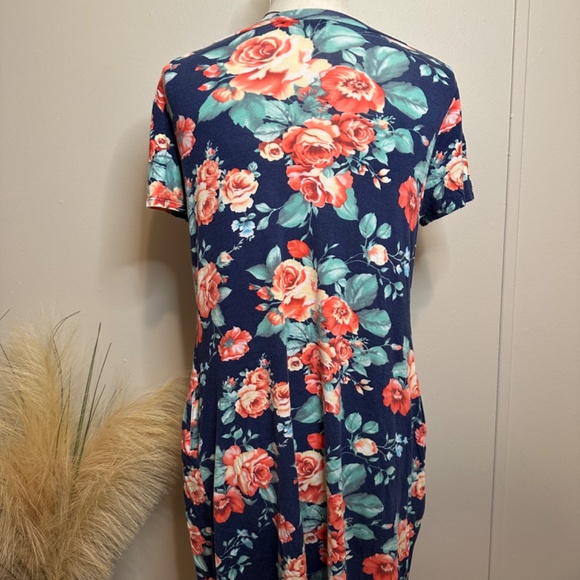 Tunic style navy dress - Picture 6 of 6